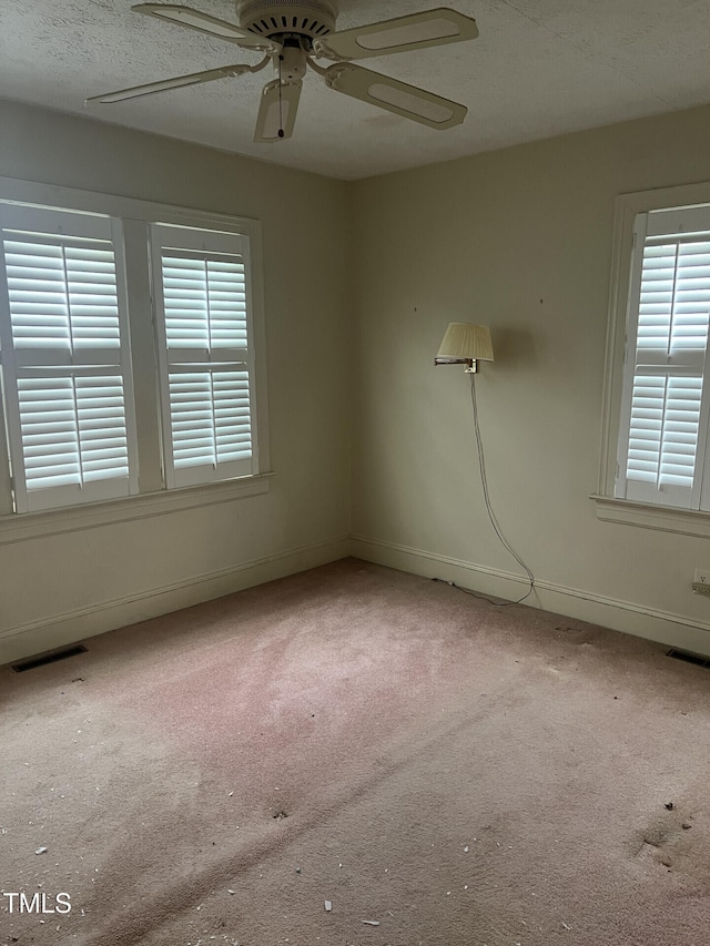 806 Ethelored St, Fayetteville, NC 28303 - carpeted spare room with healthy amount of natural light, baseboards, and a ceiling fan