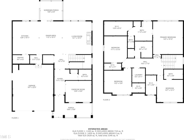 604 Craftsman Ridge Trl, Knightdale, NC 27545 - floor plan / room layout