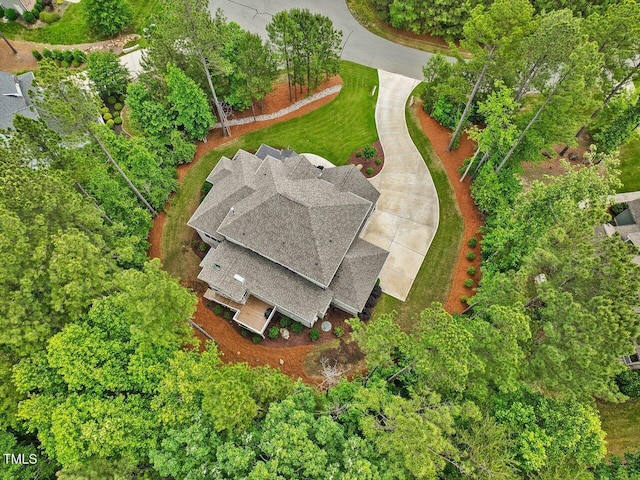 67 Spring Hollow Ct, Pittsboro, NC 27312 - aerial view of property and surrounding area