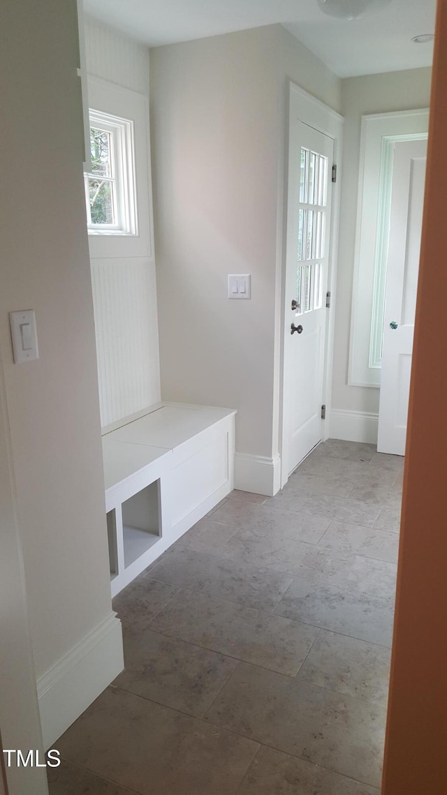 2236 The Cir, Raleigh, NC 27608 - mudroom featuring baseboards