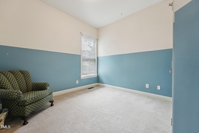 7 Teahouse Ct, Durham, NC 27707 - sitting room featuring carpet and baseboards