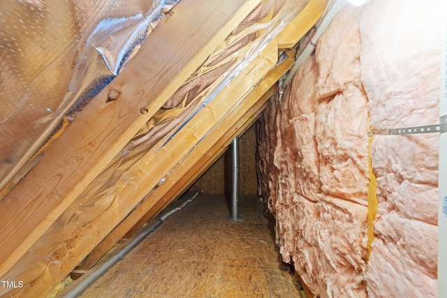 5942 Big Nance Dr, Raleigh, NC 27616 - view of unfinished attic