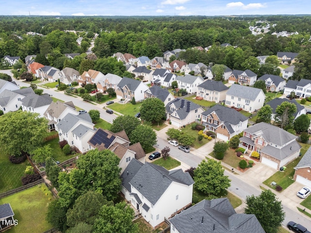 5942 Big Nance Dr, Raleigh, NC 27616 - aerial perspective of suburban area