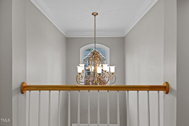 13121 Sargas St, Raleigh, NC 27614 - detailed view of a chandelier and ornamental molding