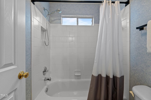 13121 Sargas St, Raleigh, NC 27614 - full bath with shower / bath combination with curtain and toilet