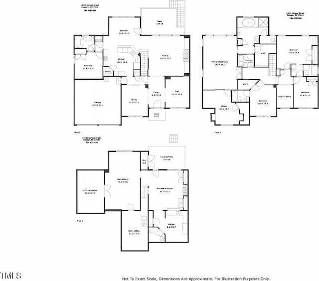 13121 Sargas St, Raleigh, NC 27614 - room layout