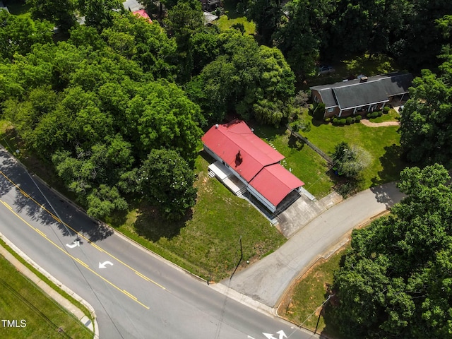 519 W Raleigh St, Siler City, NC 27344 - drone / aerial view