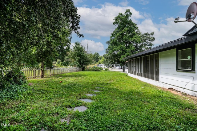 519 W Raleigh St, Siler City, NC 27344 - view of yard