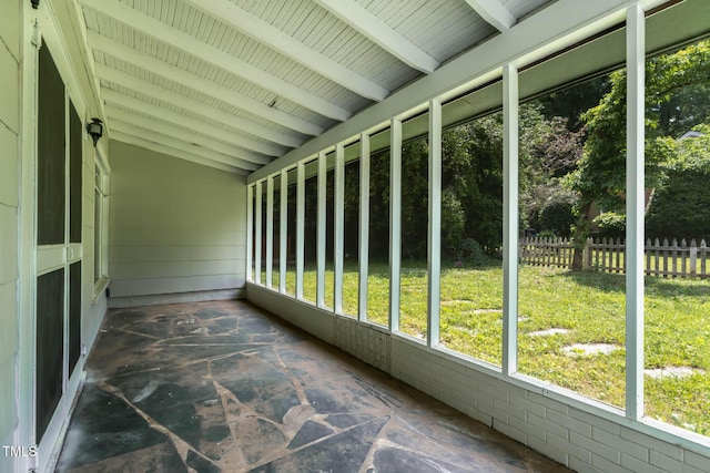 519 W Raleigh St, Siler City, NC 27344 - view of unfurnished sunroom
