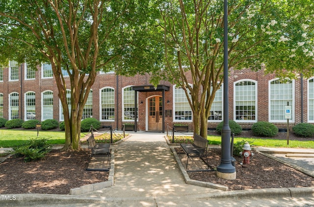1535 Caraleigh Mills Ct Unit 210, Raleigh, NC 27603 - view of front of property with brick siding