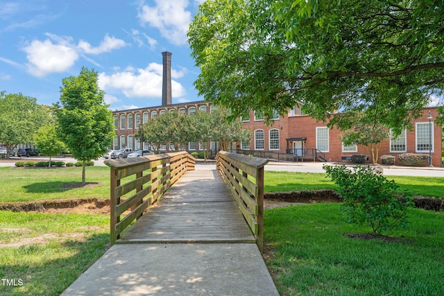 1535 Caraleigh Mills Ct Unit 210, Raleigh, NC 27603 - view of home's community with a lawn