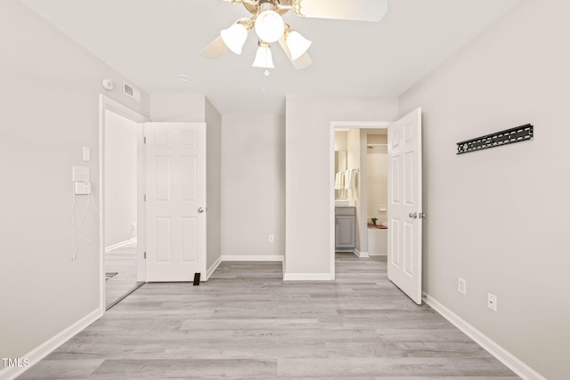 1375 Quail Cir, Creedmoor, NC 27522 - unfurnished bedroom featuring light wood-type flooring and baseboards