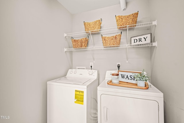 1375 Quail Cir, Creedmoor, NC 27522 - laundry area with washer and dryer