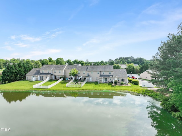 1375 Quail Cir, Creedmoor, NC 27522 - aerial view of property and surrounding area with a nearby body of water and a tree filled landscape