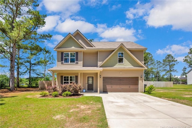 405 Shelton Beard Rd, Stedman, NC 28391 - craftsman inspired home with an attached garage and driveway