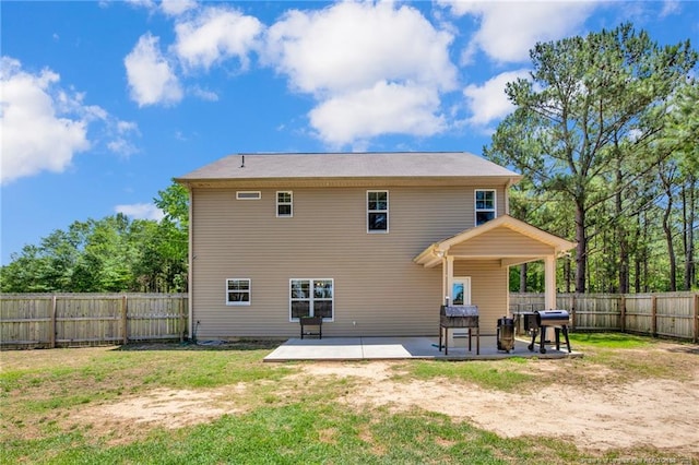 405 Shelton Beard Rd, Stedman, NC 28391 - rear view of property with a patio area
