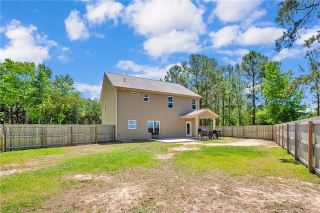 405 Shelton Beard Rd, Stedman, NC 28391 - back of house with a patio area