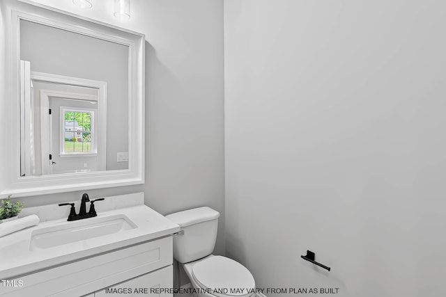 154 Buckaroo Dr, Louisburg, NC 27549 - half bath with toilet and vanity