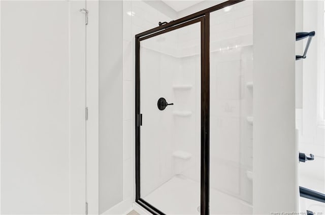 4037 Fulford Mcmillan Rd, Raeford, NC 28376 - bathroom with a shower stall