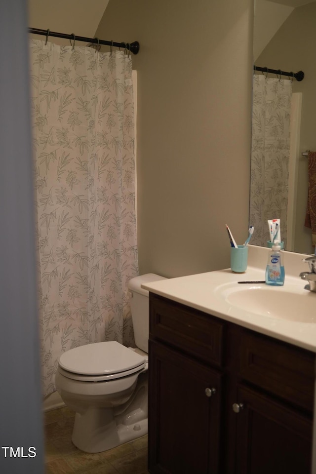 309 Forest Haven Dr, Holly Springs, NC 27540 - full bathroom with vanity and toilet