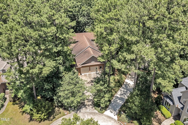 81106 Alexander, Chapel Hill, NC 27517 - view from above of property