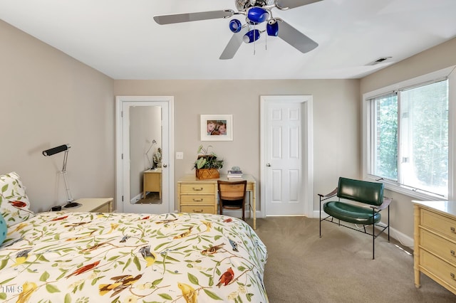 81106 Alexander, Chapel Hill, NC 27517 - bedroom featuring carpet floors and ceiling fan