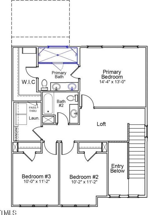 259 Meadowbark Bnd Unit 32, Garner, NC 27529 - property floor plan
