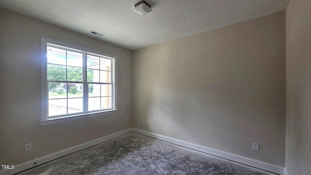 109 Drew St, Louisburg, NC 27549 - empty room featuring baseboards and concrete flooring