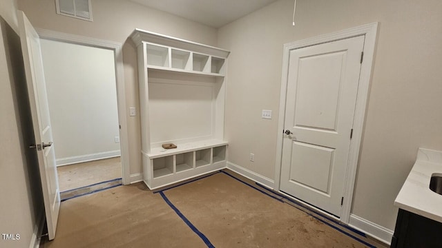 109 Drew St, Louisburg, NC 27549 - mudroom with baseboards