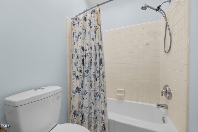 1 Gatesway Ct, Durham, NC 27707 - full bath with shower / bathtub combination with curtain and toilet