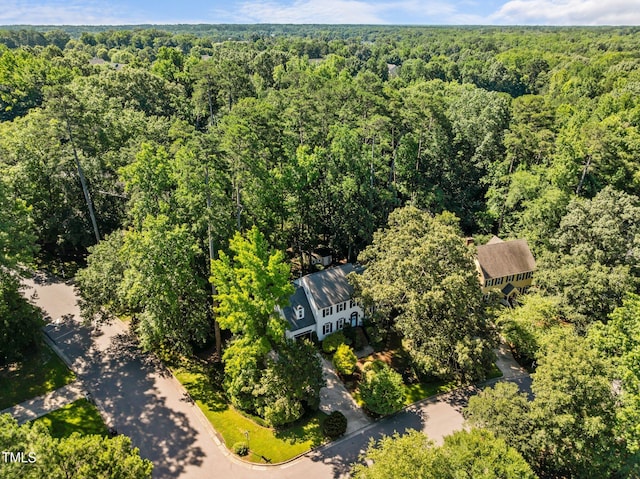 1 Gatesway Ct, Durham, NC 27707 - aerial view of a forest