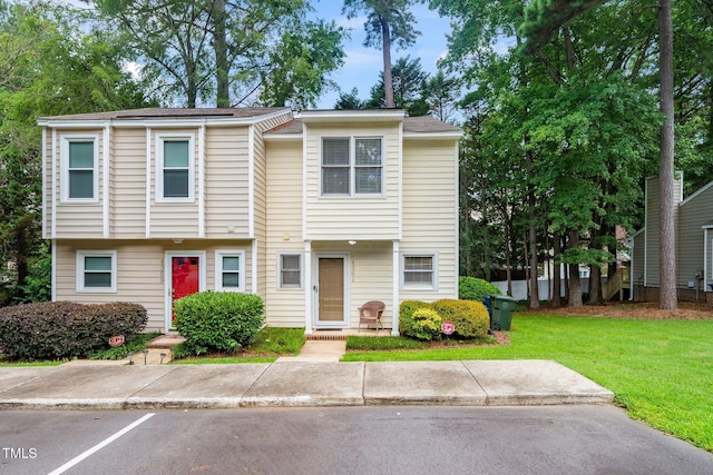 4361 Bona Ct, Raleigh, NC 27604 - view of property featuring a front lawn
