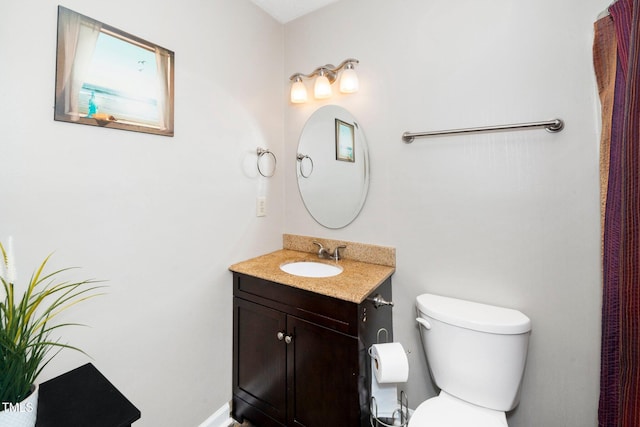 4361 Bona Ct, Raleigh, NC 27604 - bathroom with vanity and toilet