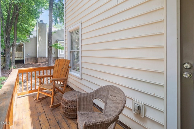 4361 Bona Ct, Raleigh, NC 27604 - view of deck