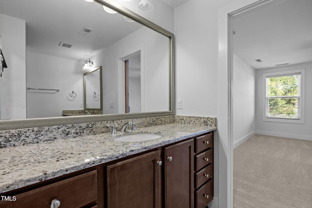 531 N Person St Unit 205, Raleigh, NC 27604 - bathroom featuring vanity and baseboards