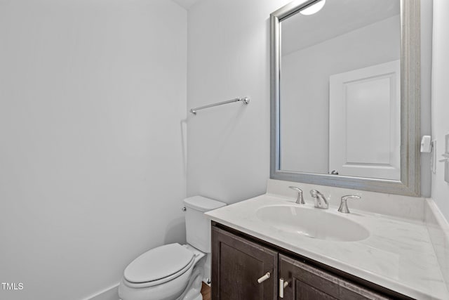 531 N Person St Unit 205, Raleigh, NC 27604 - half bathroom featuring vanity and toilet