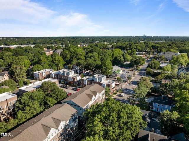 531 N Person St Unit 205, Raleigh, NC 27604 - aerial perspective of suburban area with a forest