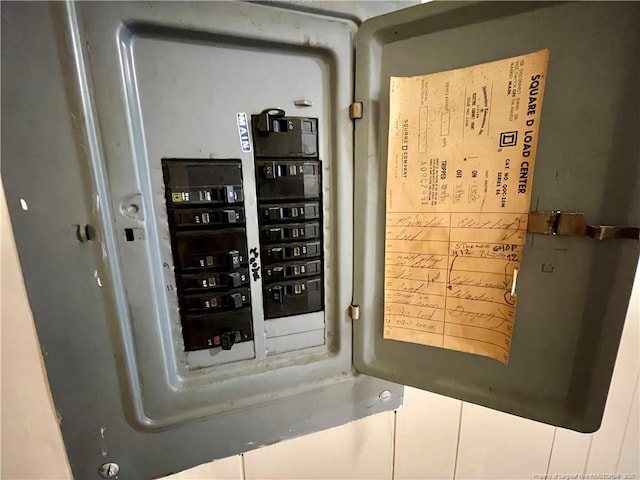 1007 Jenkins St, Lumberton, NC 28358 - utility room with electric panel
