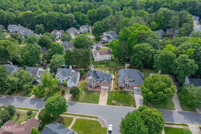 8913 Walking Stick Trl, Raleigh, NC 27615 - aerial view of residential area