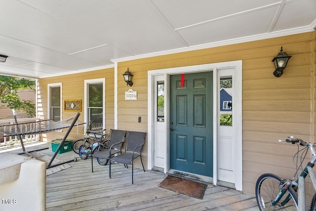 10205 Sorrills Creek Ln, Raleigh, NC 27614 - view of exterior entry with covered porch