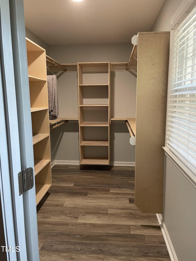 305 Briarcliff Dr, Dunn, NC 28334 - spacious closet featuring dark wood-style flooring
