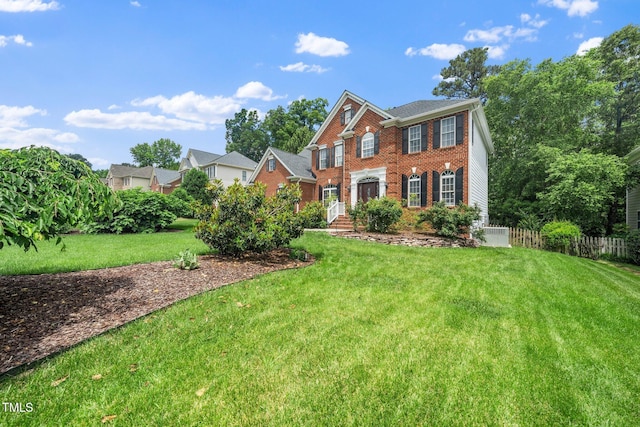 112 Sterling Ridge Way, Cary, NC 27519 - view of front facade with brick siding