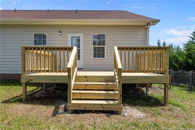 926 Foxhunt Ln, Fayetteville, NC 28314 - view of deck