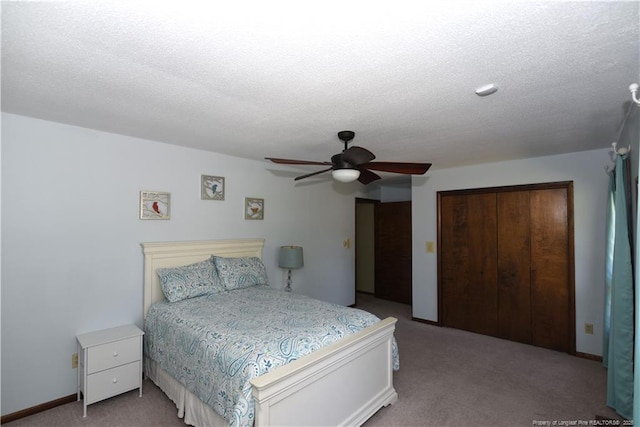 4207 Aldwych St, Lumberton, NC 28358 - carpeted bedroom featuring ceiling fan and a textured ceiling