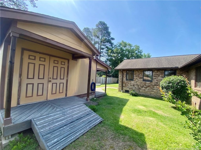 4207 Aldwych St, Lumberton, NC 28358 - view of yard