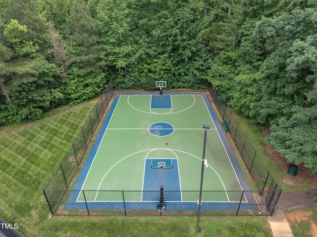 522 N Scotswood Blvd, Hillsborough, NC 27278 - view of sport court with community basketball court