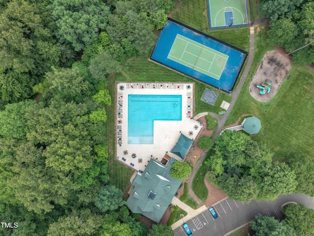 522 N Scotswood Blvd, Hillsborough, NC 27278 - view of property location with a pool