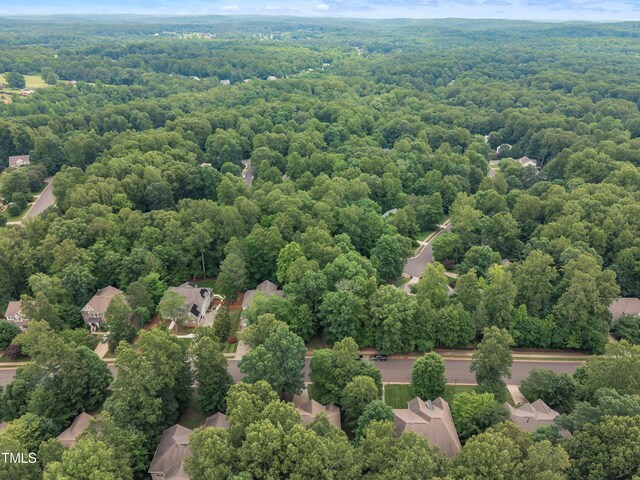 522 N Scotswood Blvd, Hillsborough, NC 27278 - drone / aerial view of a heavily wooded area
