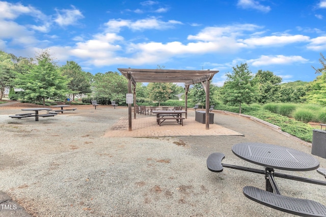 151 Bridge St, Hillsborough, NC 27278 - view of community with a pergola