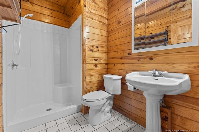 113 Atwood Ter, Stedman, NC 28391 - full bathroom featuring tile patterned floors, a stall shower, and toilet